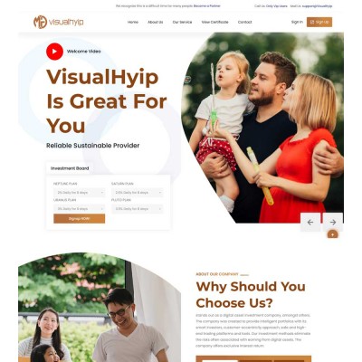 HYIP Template AA580